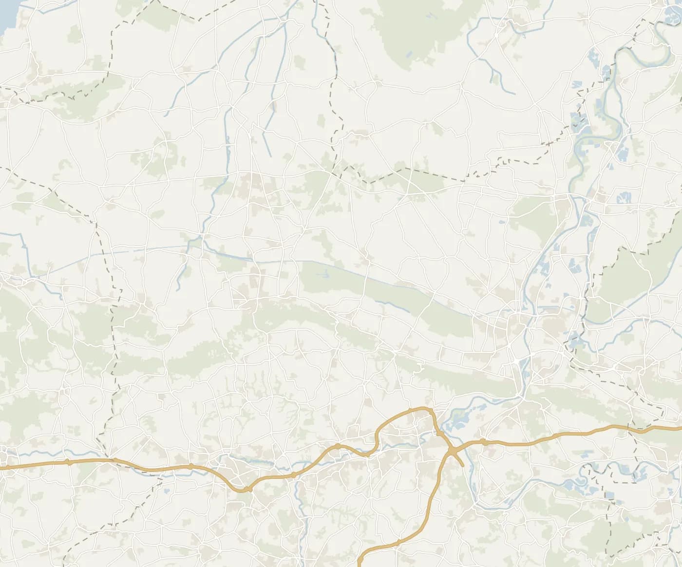 Karte der Region rund um unser Büro in Espelkamp