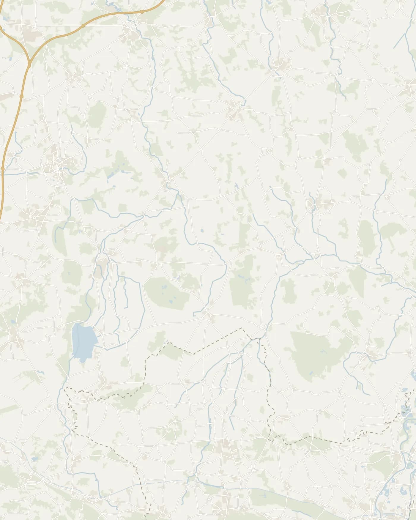Karte der Region rund um unser Büro in Espelkamp