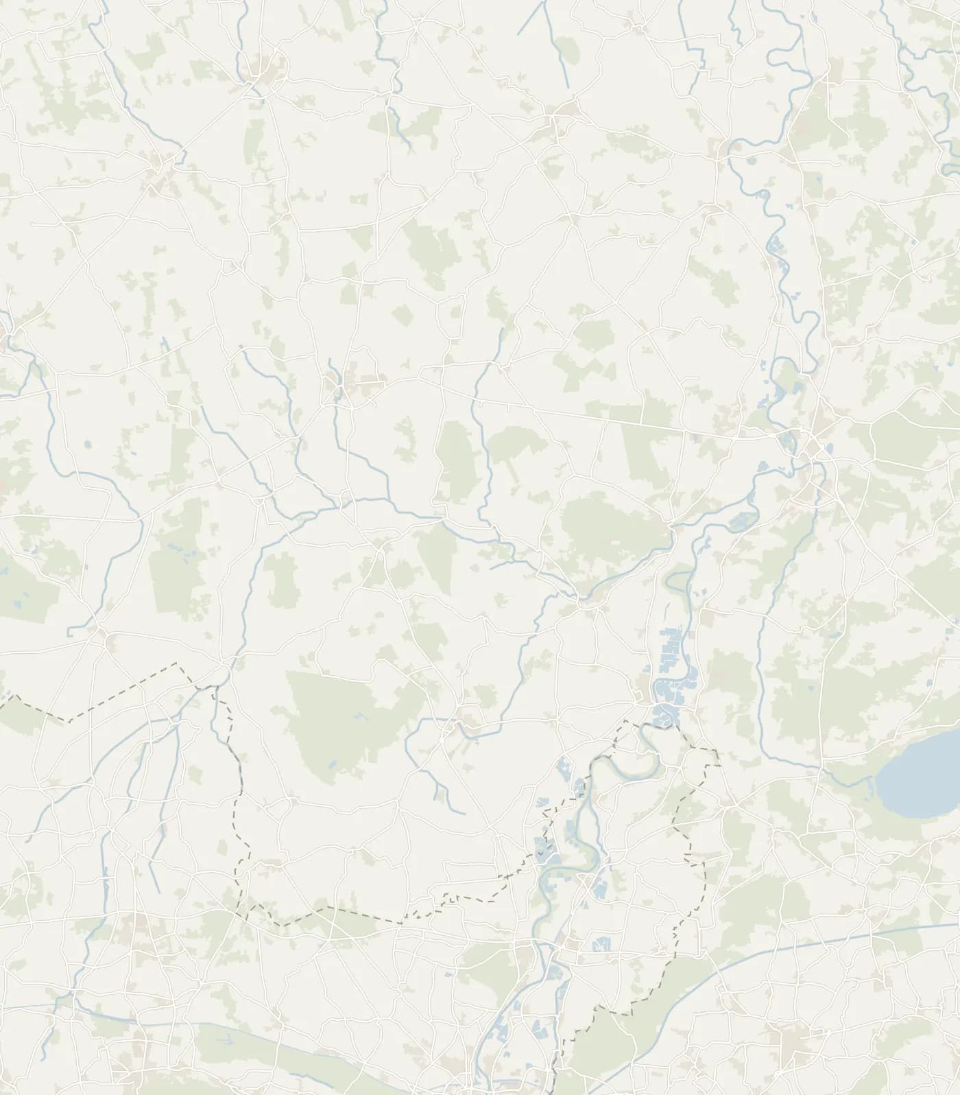 Karte der Region rund um unser Büro in Espelkamp