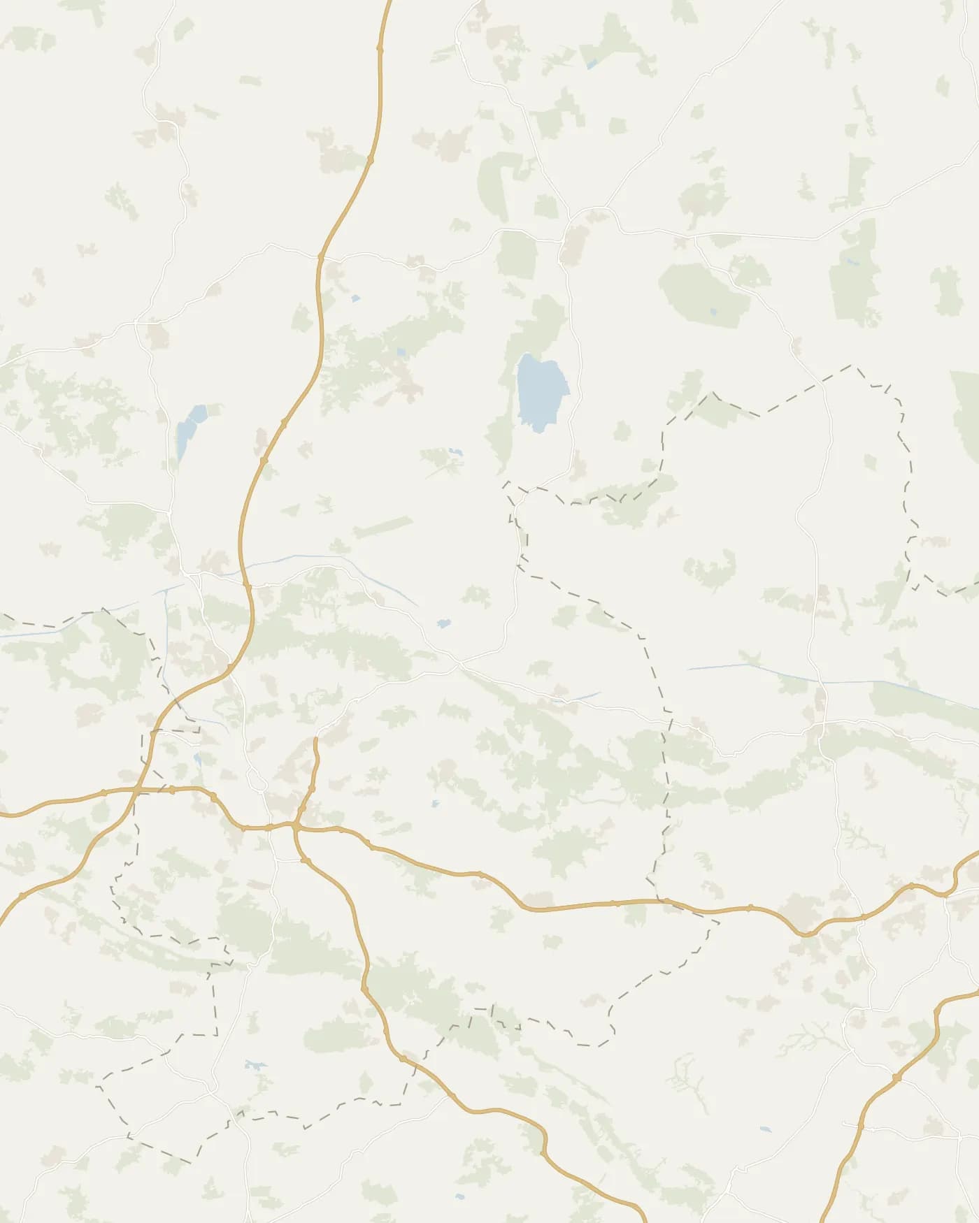 Karte der Region rund um unser Büro in Espelkamp