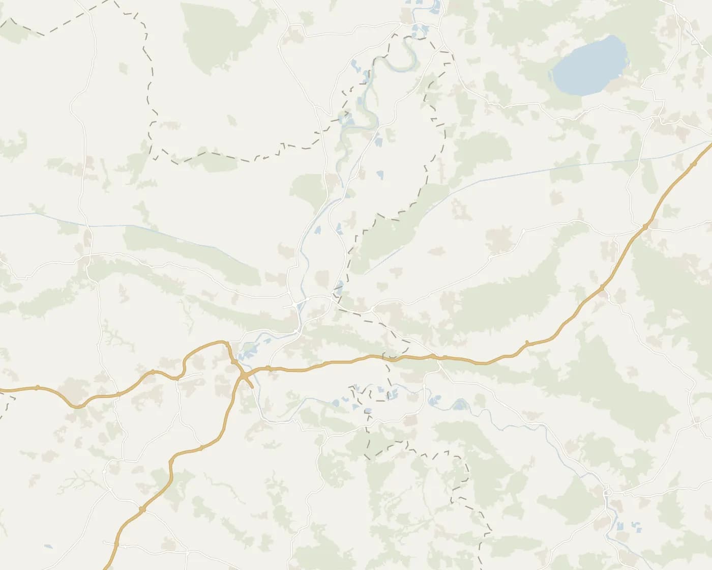Karte der Region rund um unser Büro in Espelkamp