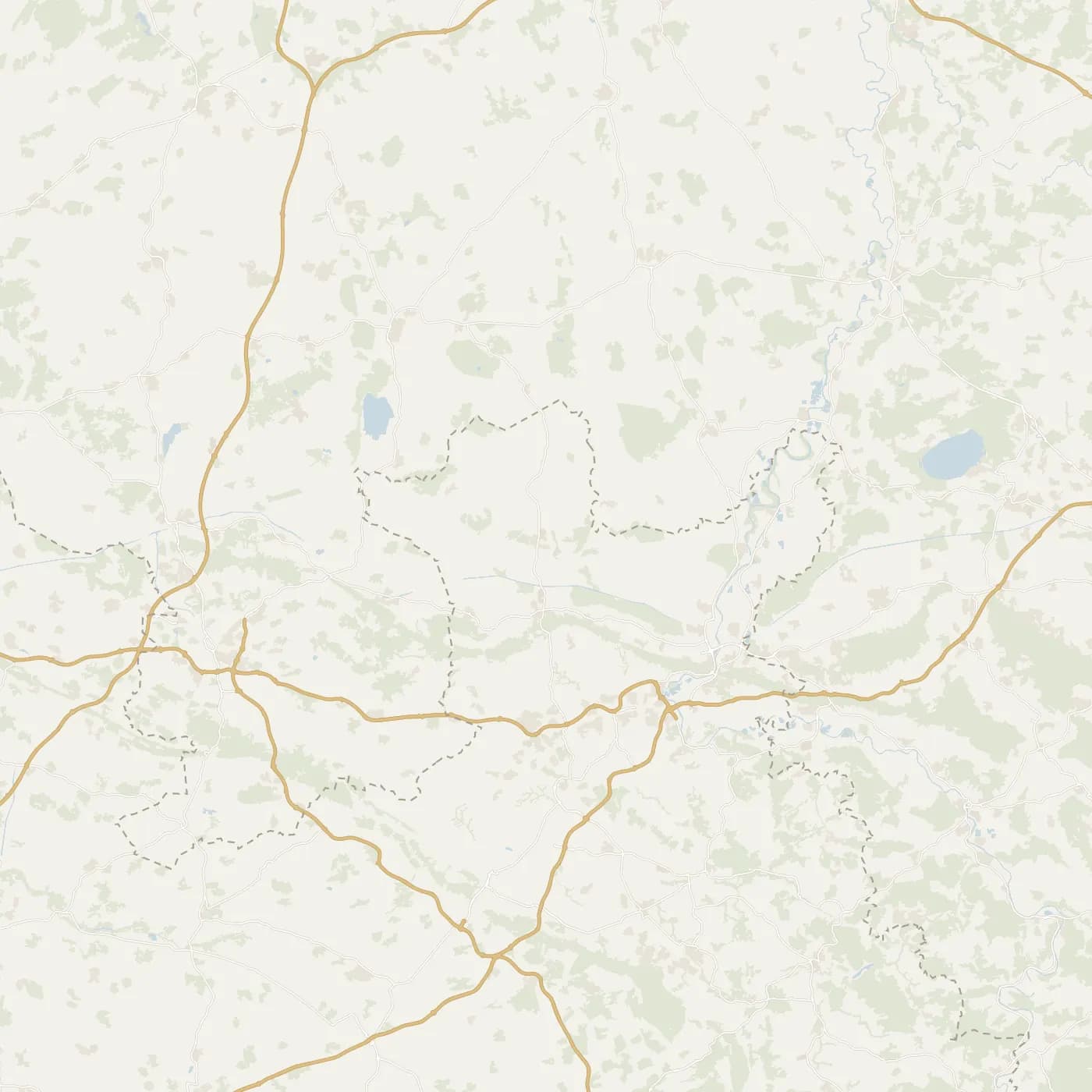 Karte der Region rund um unser Büro in Espelkamp
